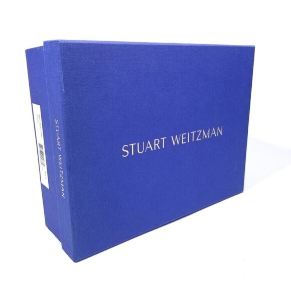 NWT Stuart Weitzman Misty 90s Platform Black Suede Strappy Chunky Block Heel 9.5 - Picture 3 of 13